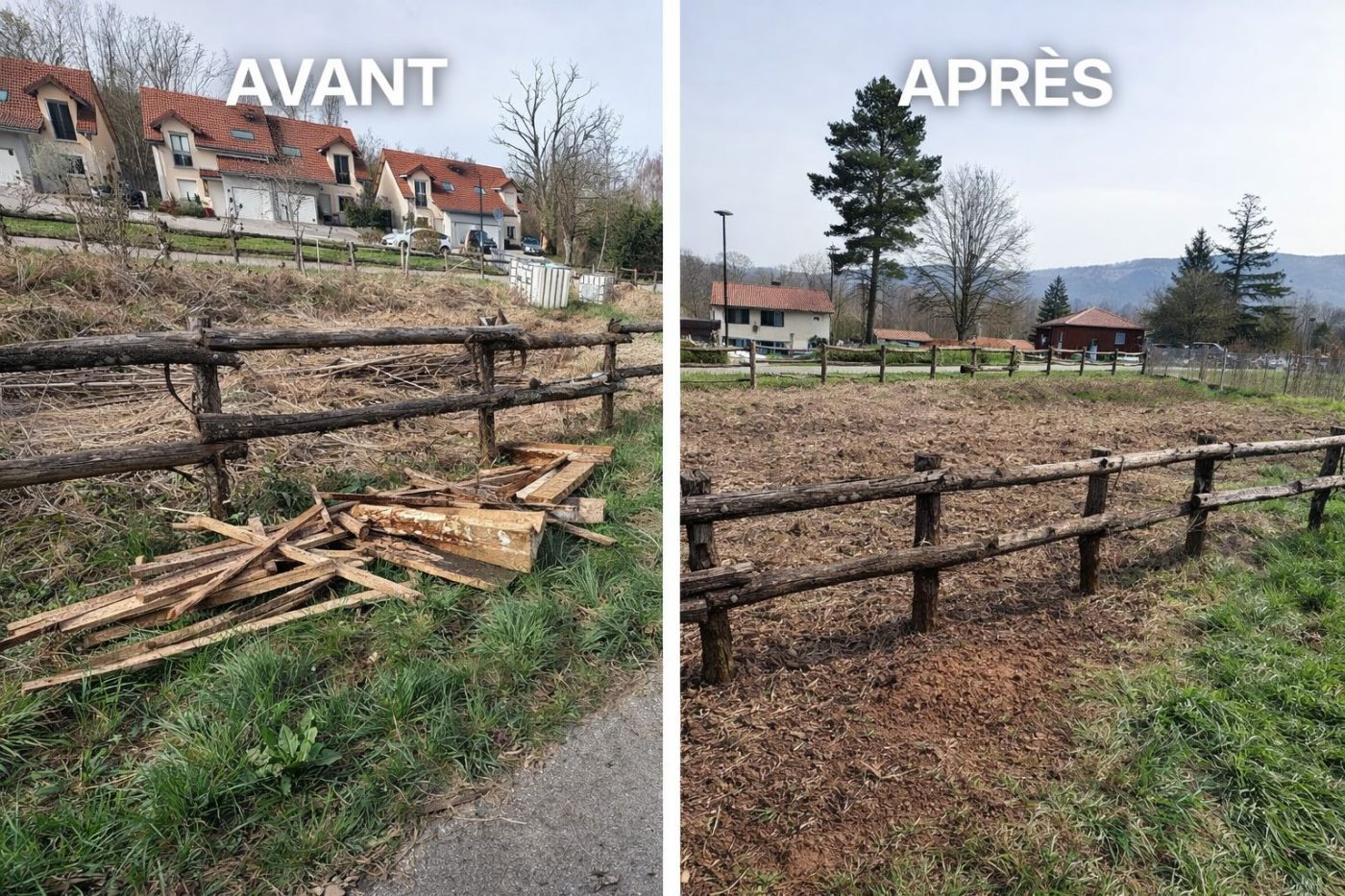 DÉBARRAS NET 74 - Avant/Après intervention 2