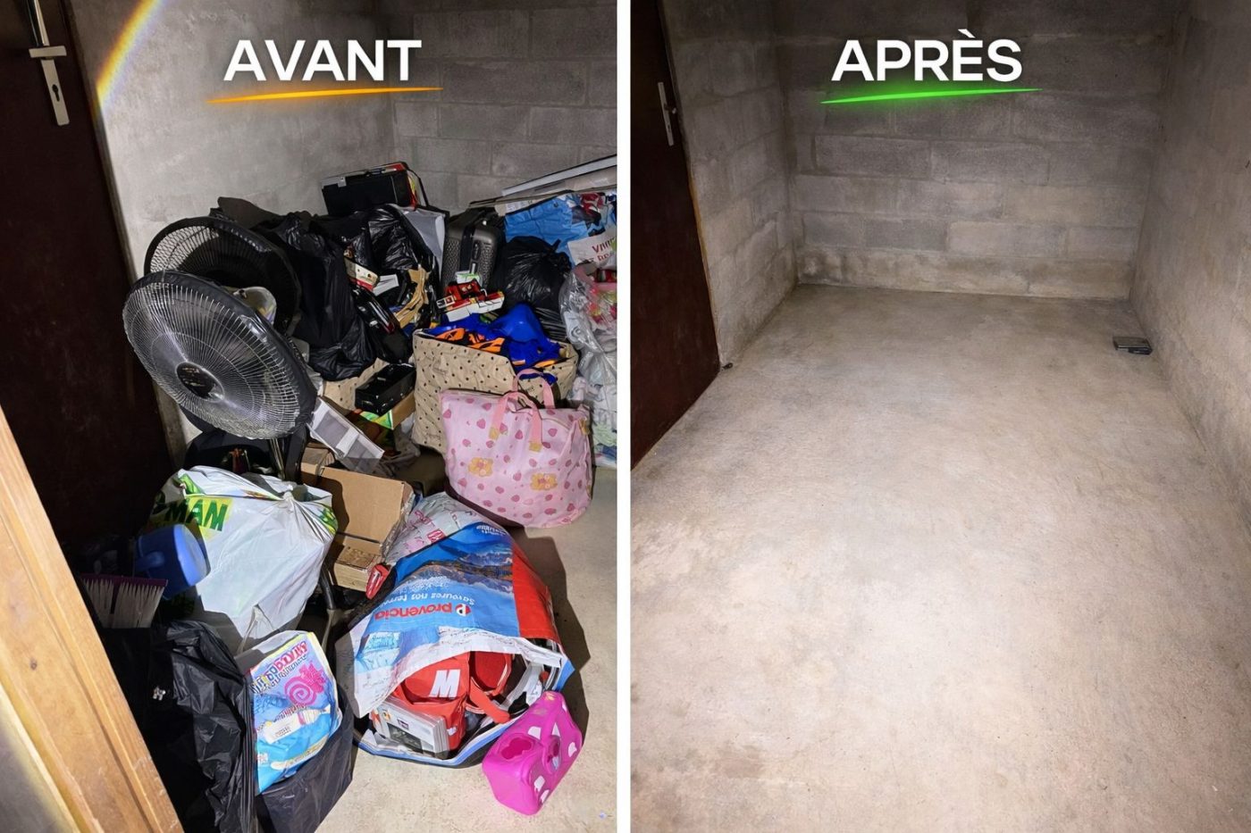 DÉBARRAS NET 74 - Avant/Après intervention 3