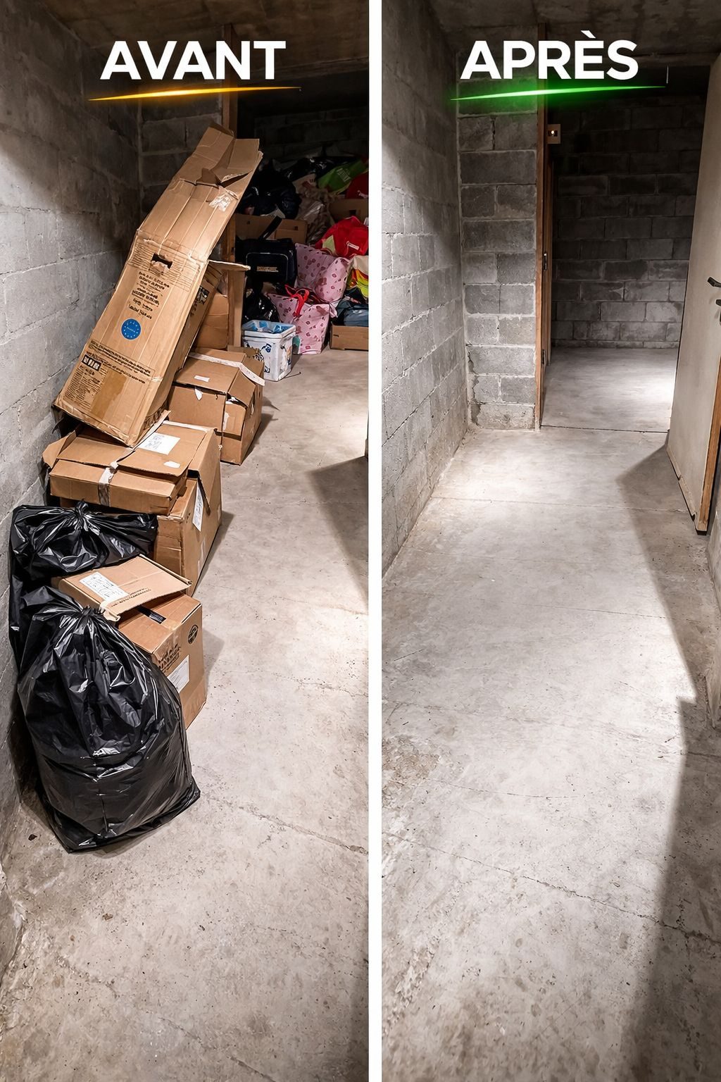 DÉBARRAS NET 74 - Avant/Après intervention 5