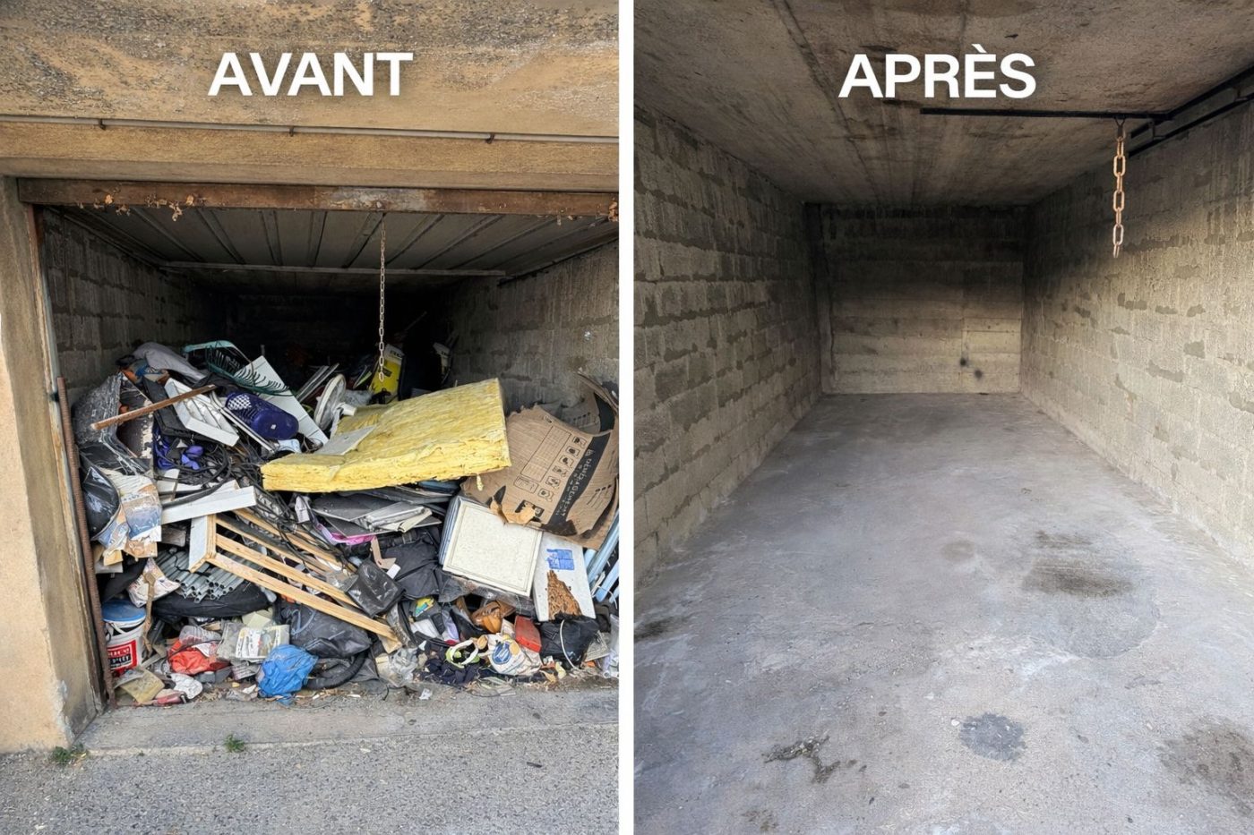 DÉBARRAS NET 74 - Avant/Après intervention 6
