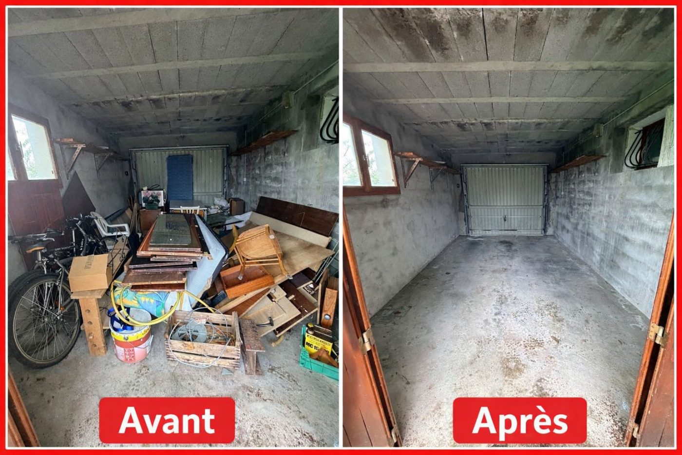 DÉBARRAS NET 74 - Avant/Après intervention 10